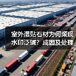 室外湿贴石材为何频现水印泛碱?成因及处理方法揭秘(图4) 室外湿贴石材为何频现水印泛碱?成因及处理方法揭秘(图4)