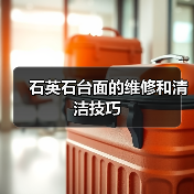 石英石台面的维修和清洁技巧（图1）