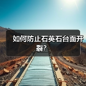 如何防止石英石台面开裂?(图1) 如何防止石英石台面开裂?(图1)