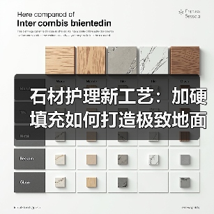 石材护理新工艺:加硬填充如何打造极致地面效果?(图1) 石材护理新工艺:加硬填充如何打造极致地面效果?(图1)