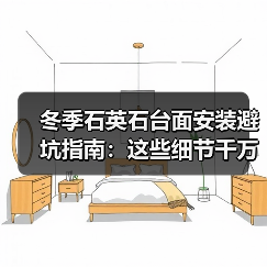 冬季石英石台面安装避坑指南：这些细节千万别忽视！（图3）