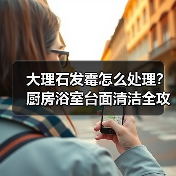 大理石发霉怎么处理？厨房浴室台面清洁全攻略（图2）