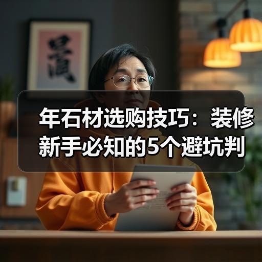 年石材选购技巧：装修新手必知的5个避坑判断标准