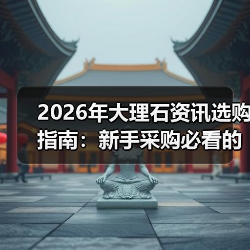 2026年大理石资讯选购指南：新手采购必看的纹路与报价门道