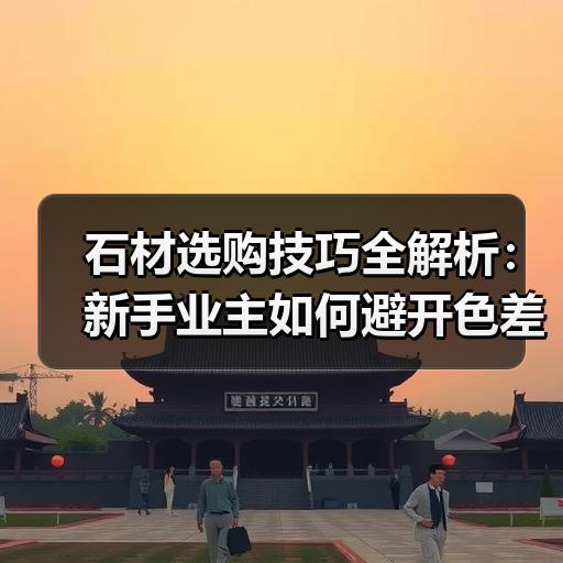 石材选购技巧全解析：新手业主如何避开色差与裂纹陷阱