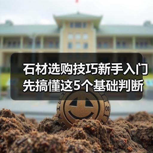 石材选购技巧新手入门先搞懂这5个基础判断标准