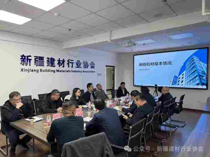 孙卫星一行莅临新疆建材行业协会调研指导(图2)