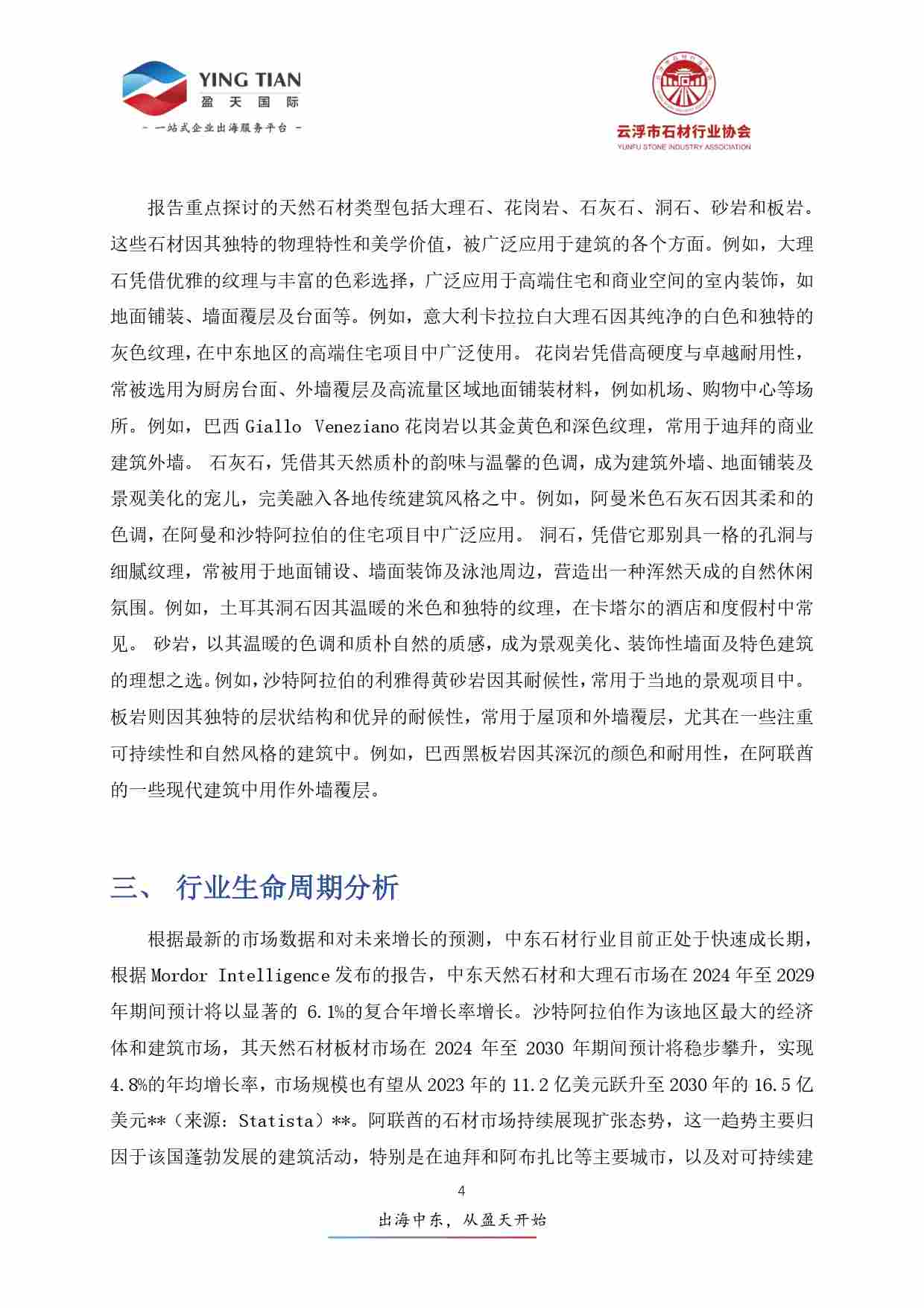 2025年中东石材行业深度分析报告-盈天国际&云浮石材行业协会(图5)