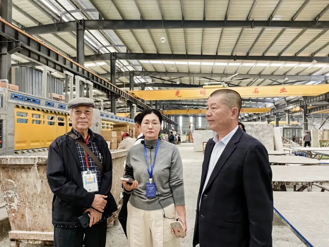 韩国石材考察团走进水头 深化国际石材产业合作(图3)