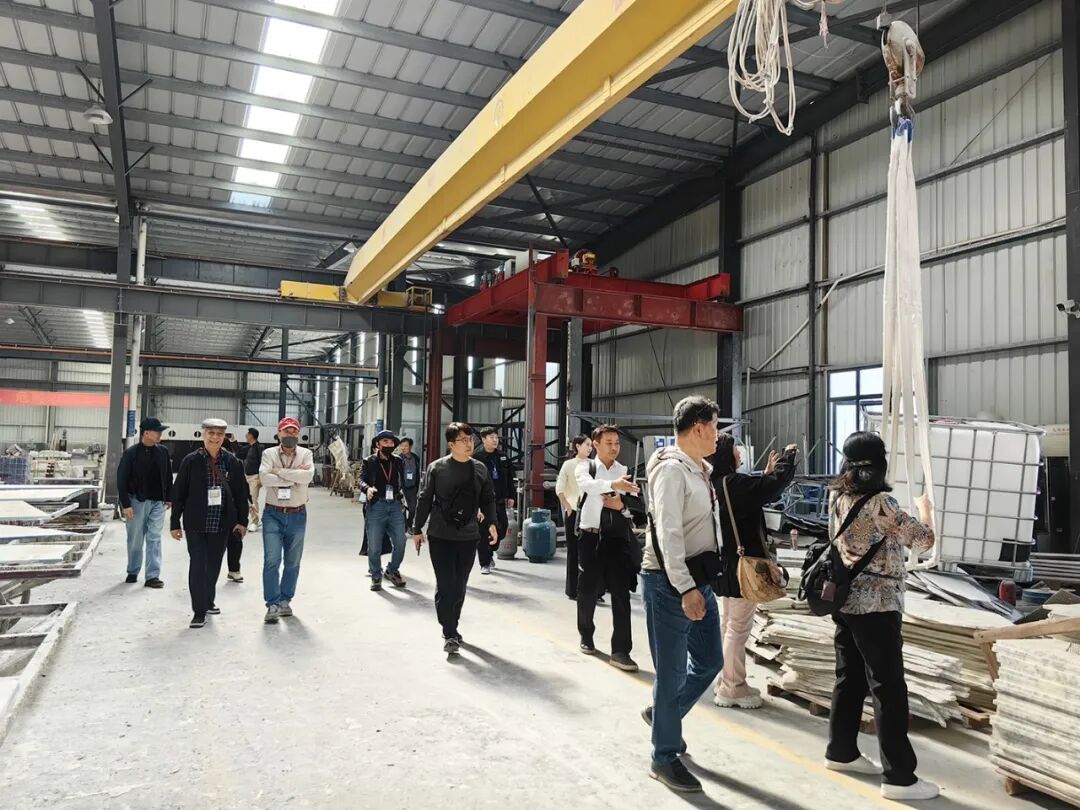 韩国石材考察团走进水头 深化国际石材产业合作(图4)