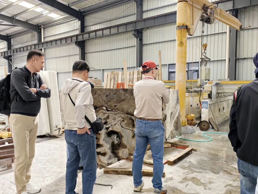 韩国石材考察团走进水头 深化国际石材产业合作(图7)