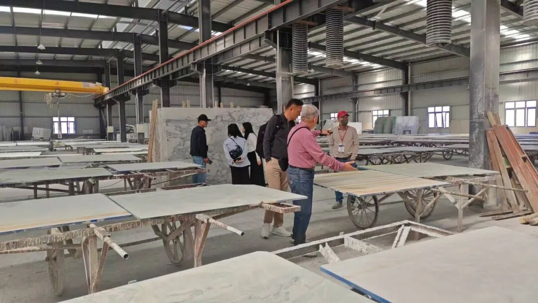 韩国石材考察团走进水头 深化国际石材产业合作(图13)