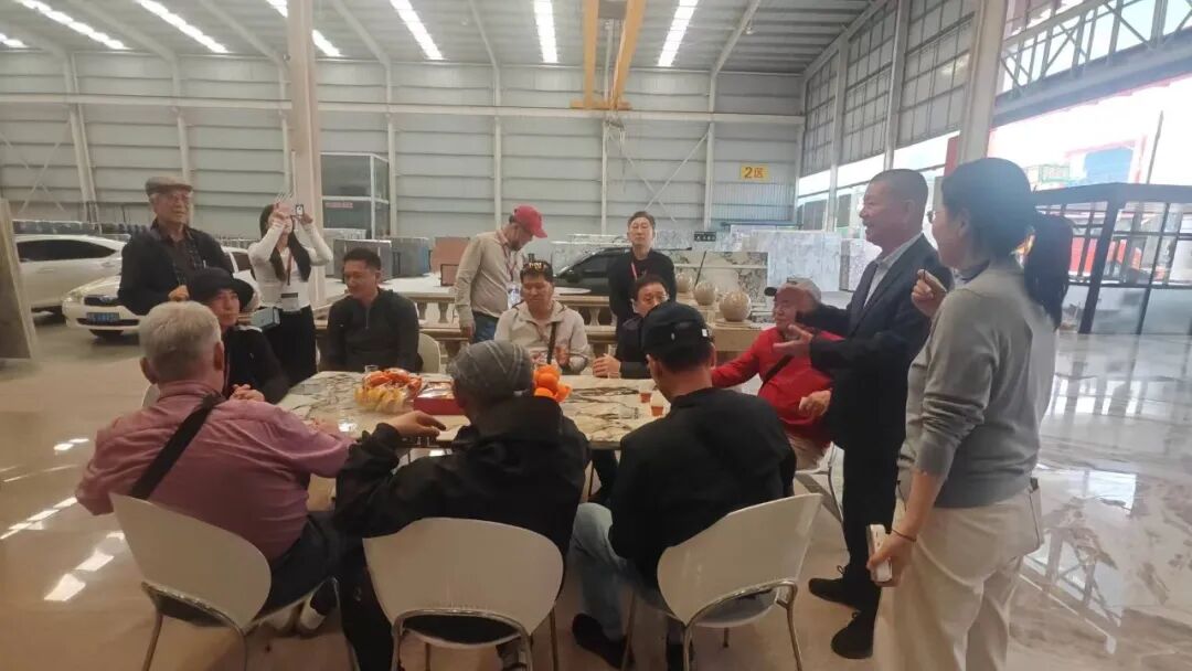 韩国石材考察团走进水头 深化国际石材产业合作(图14)